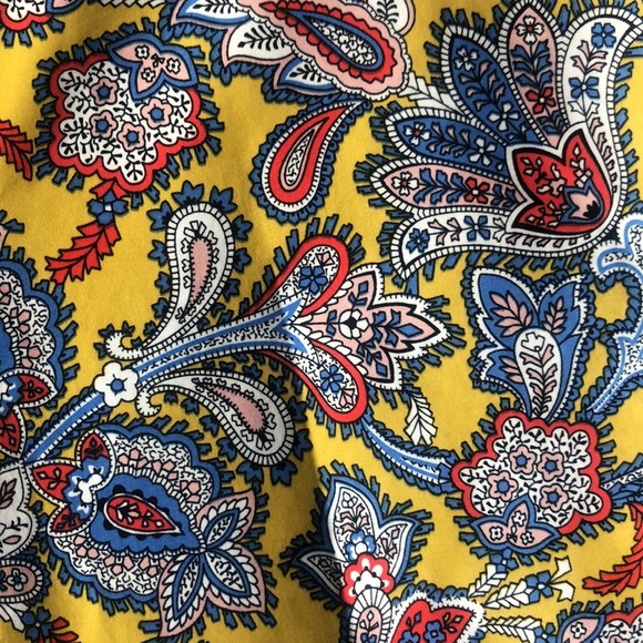 NWT Boden Paisley Mustard Richmond Trouser - Picture 3 of 8